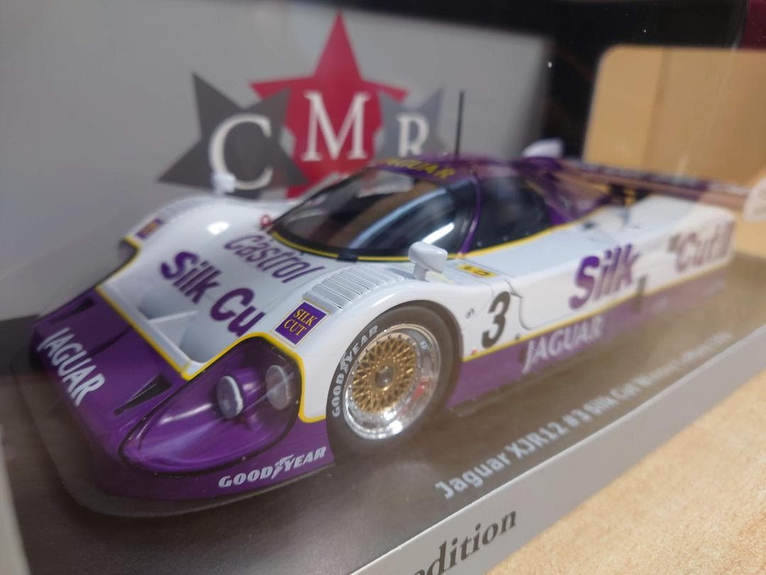 1/18 ジャガーXJR-12 #3 シルクカット ルマン1990優勝 CMR製