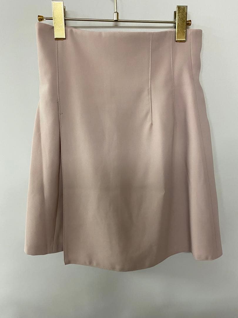 SNIDEL /スナイデル　ハイウエストキュロットショートパンツピンクベージュS