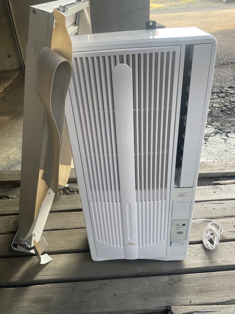 コイズミ　窓用 ルームエアコン KAW-1994 リモコン付き 2019年製