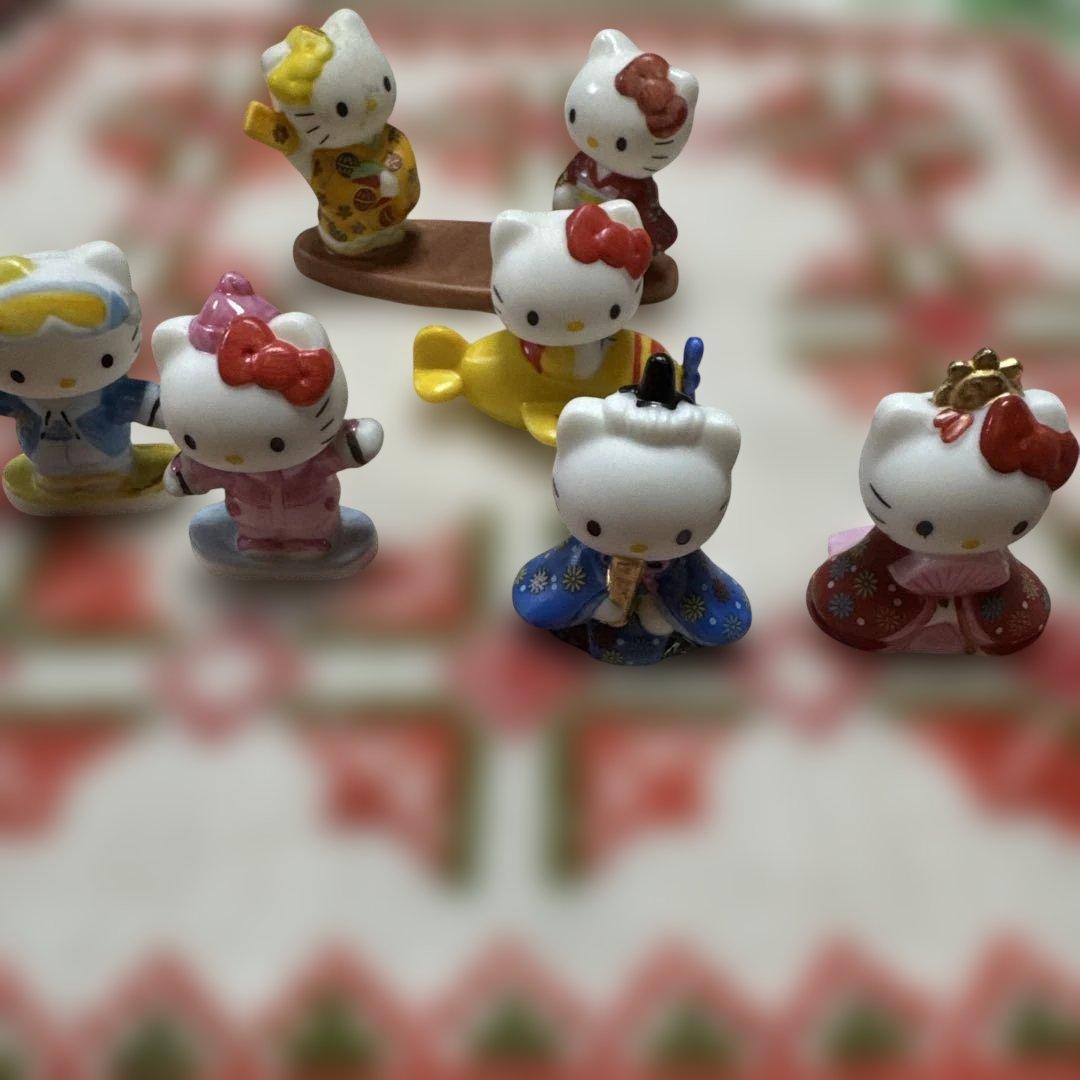ハローキティ フィギュア 7体セット