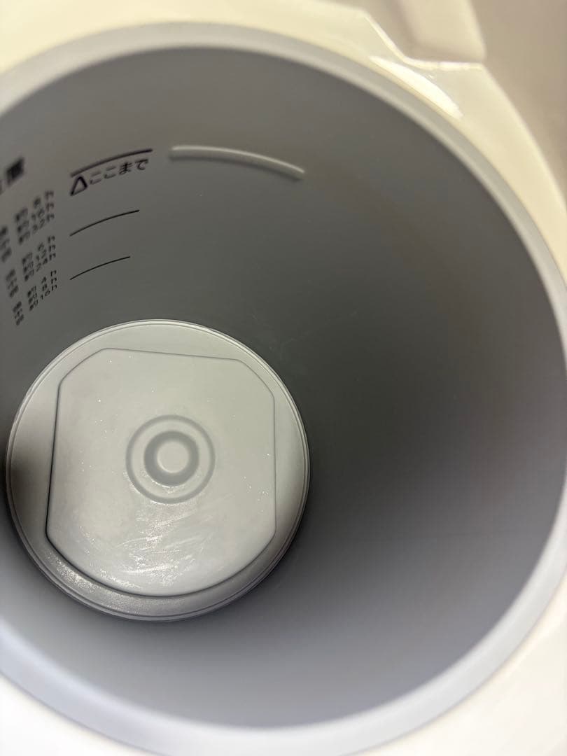 【美品】象印　ZOJIRUSHI　EE-DC35　スチーム式加湿器　ホワイト