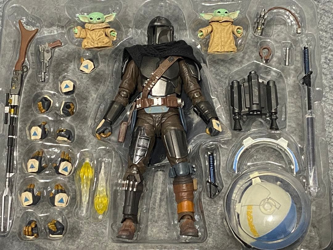 【開封品】フィギュアーツ マンダロリアン&グローグー STAR WAR