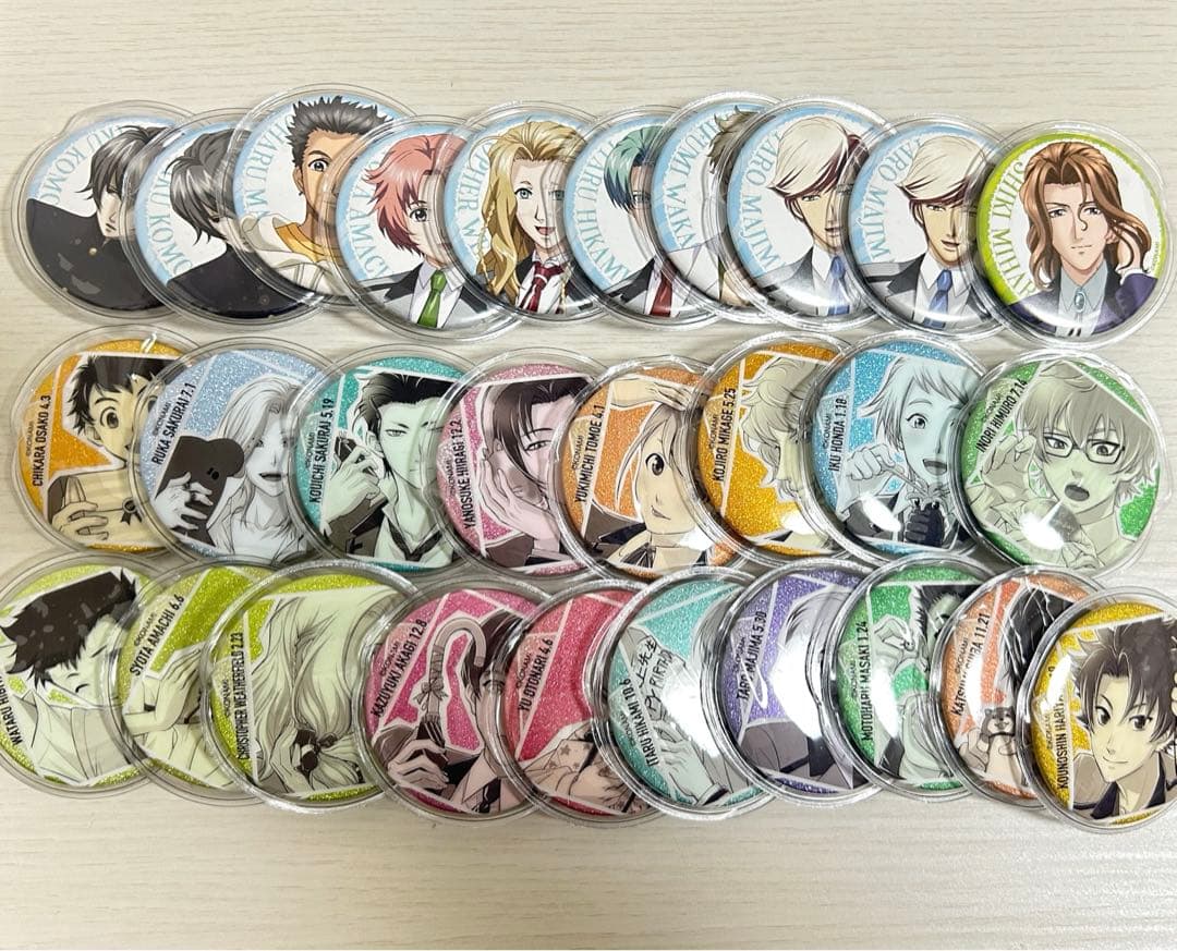 ときめきメモリアル girlsside 缶バッジまとめ