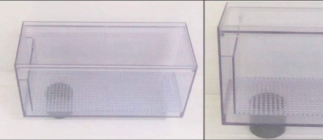 三層式　濾過槽+ウールBOX　550X300X300