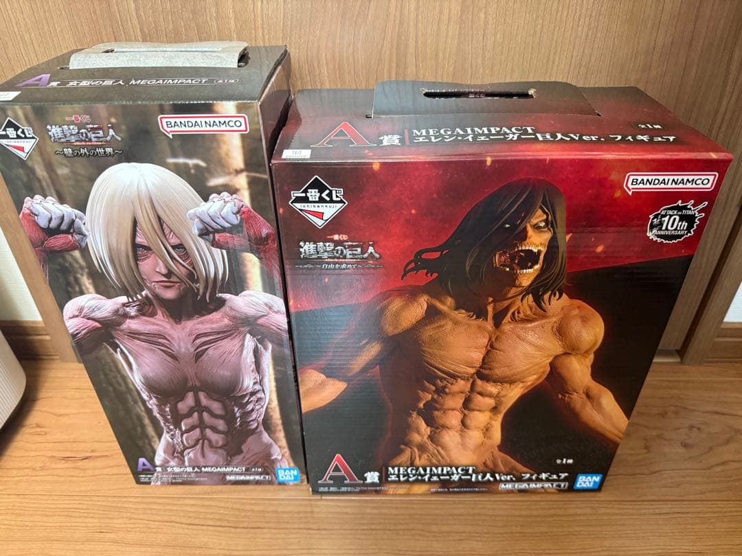 一番くじ 進撃の巨人　フィギュアセット