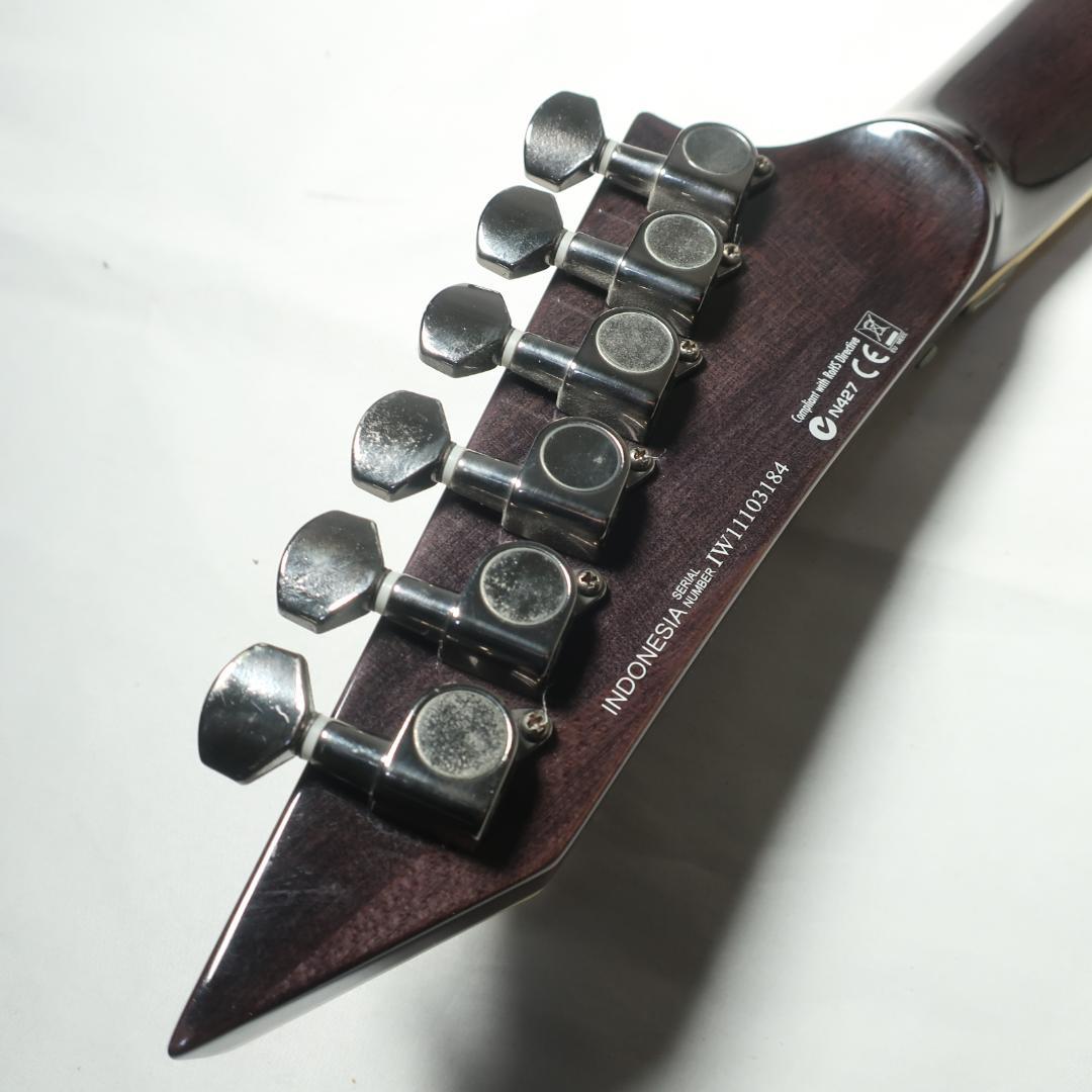 GrassRoots ホライゾン スルーネック エレキギターフロイドローズ搭載