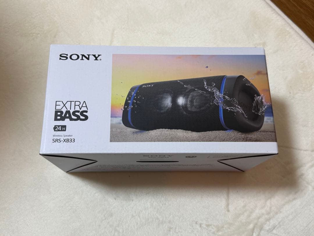 SONY SRS-XB33 ワイヤレススピーカー ブラック