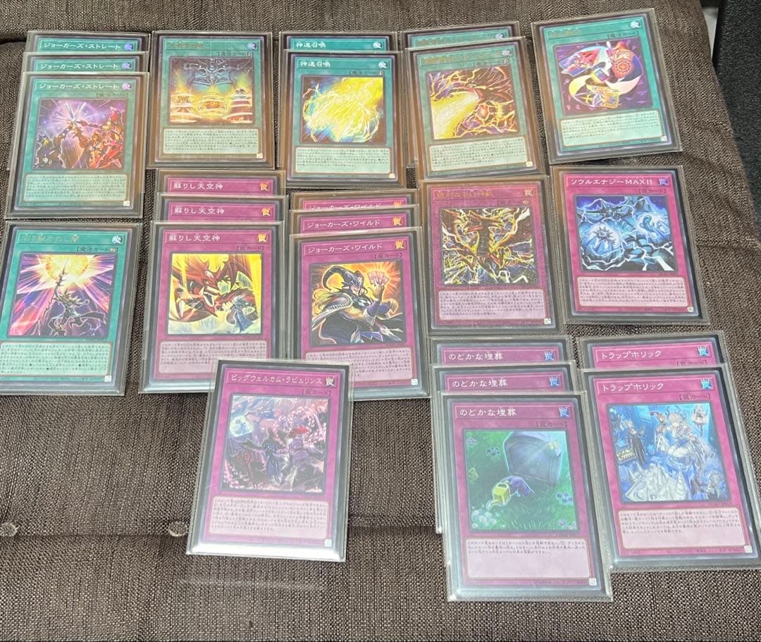 スリーブ付き　絵札の三銃士　オシリスデッキ　遊戯王