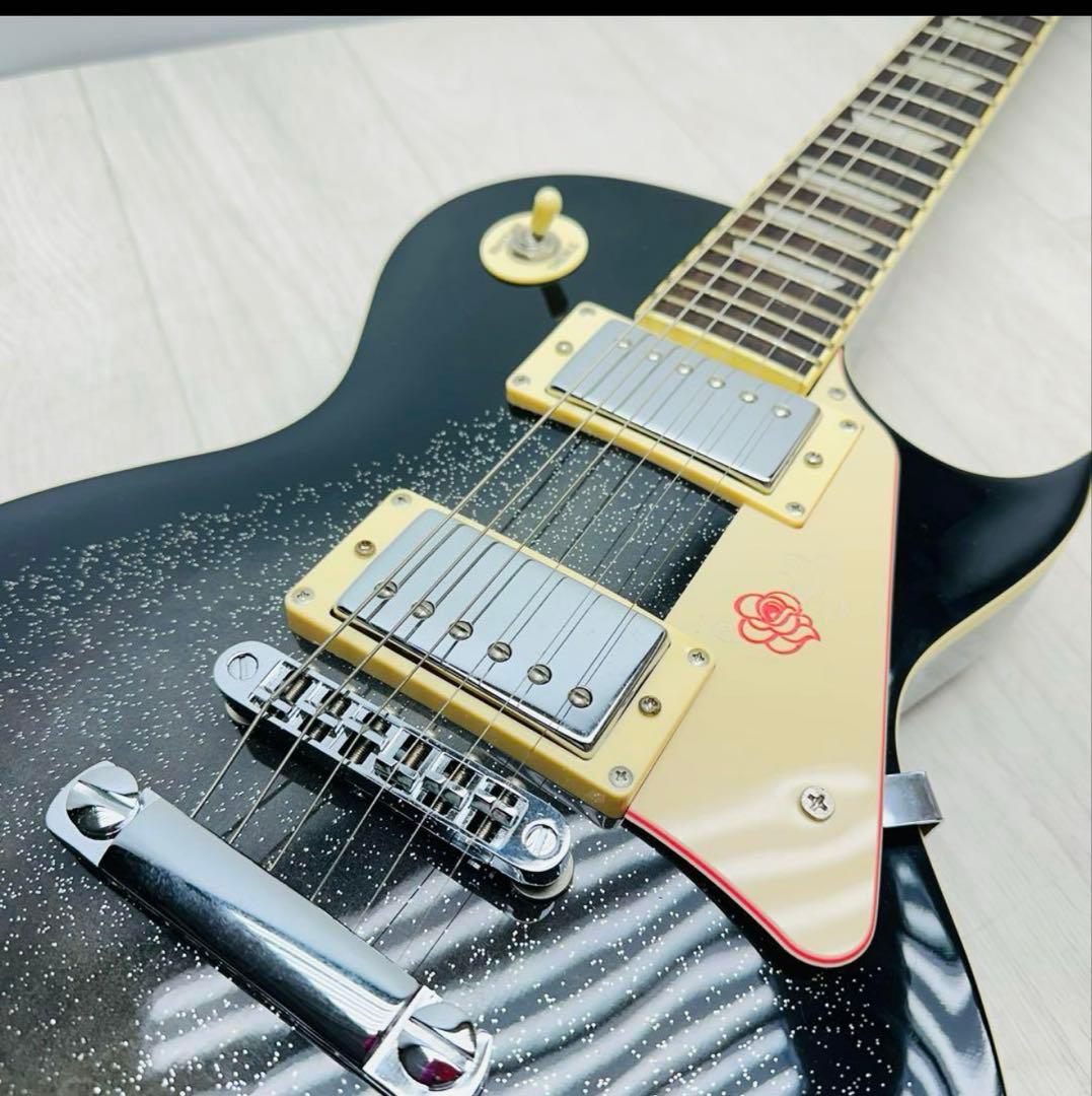 レスポールタイプ エレキギター ブラック