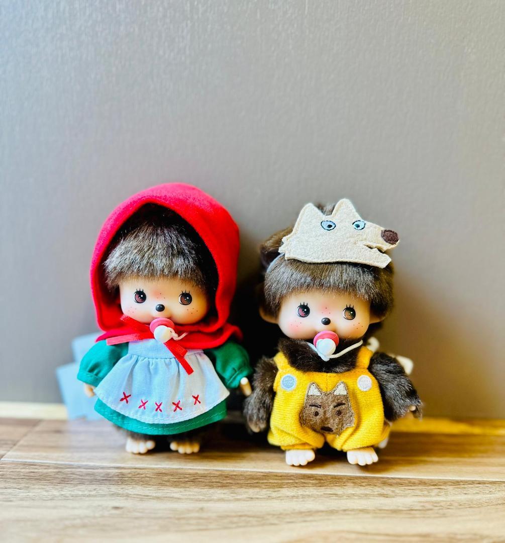 モンチッチ ４体セット リバイバル ベビチッチ オオカミ 赤ずきん ウサギ クマ