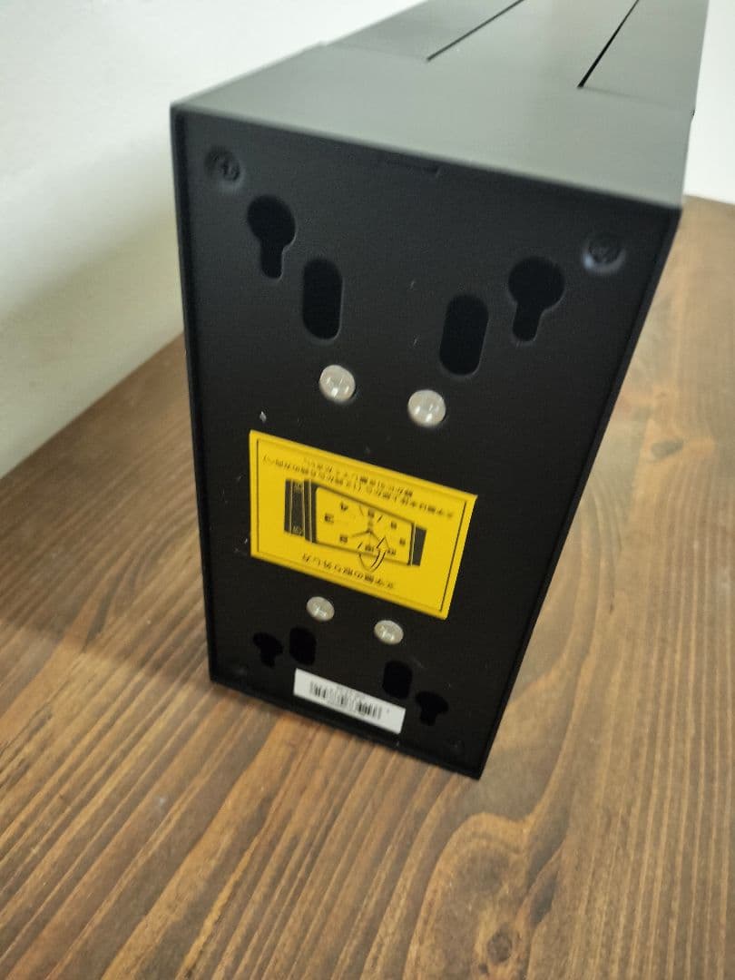 両面時計　ダブル　フェイス　クロック　レクタングル　H21ー0362BK