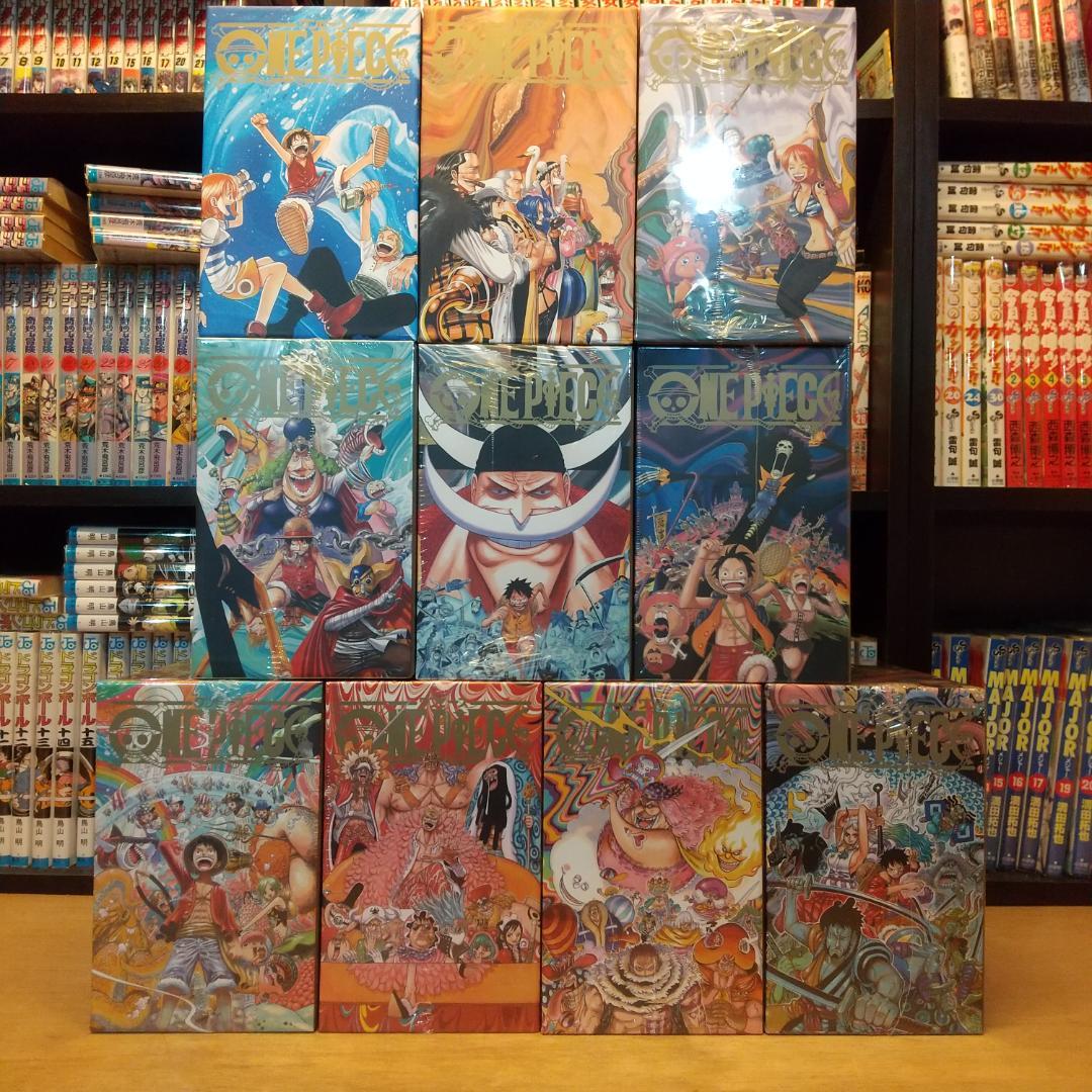 ワンピース　全巻　EP収納BOX　単行本 未開封多　ほぼ新品同様　超美品