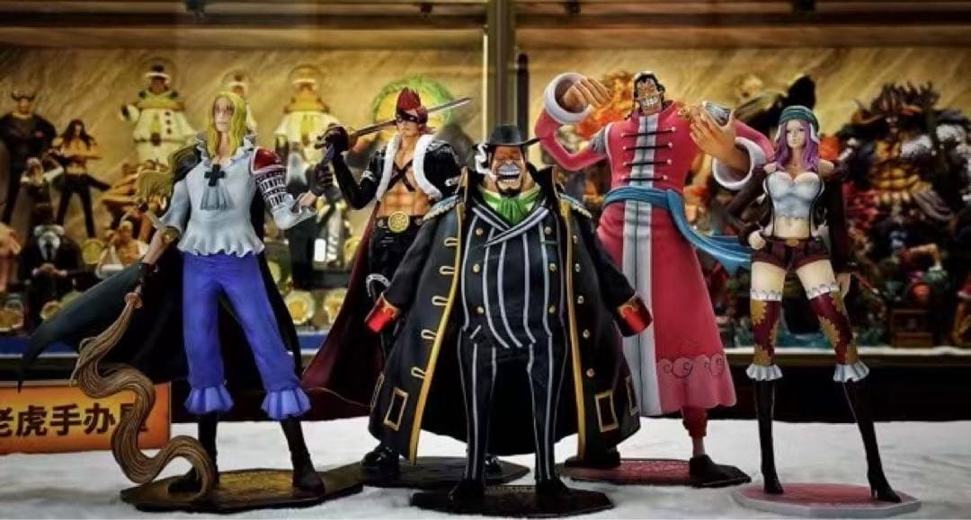 ワンピース スーパールーキー 超新星 5点 ガレージキット ガレキ スタチュー