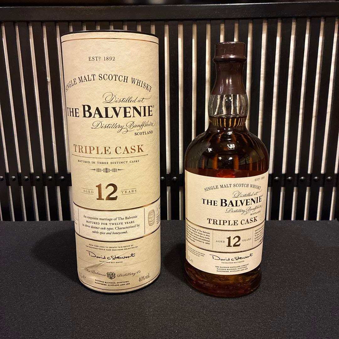 ‪古酒 ヴァルベニー 12年 スコッチ トリプルカスク 箱入り（新品未開封）