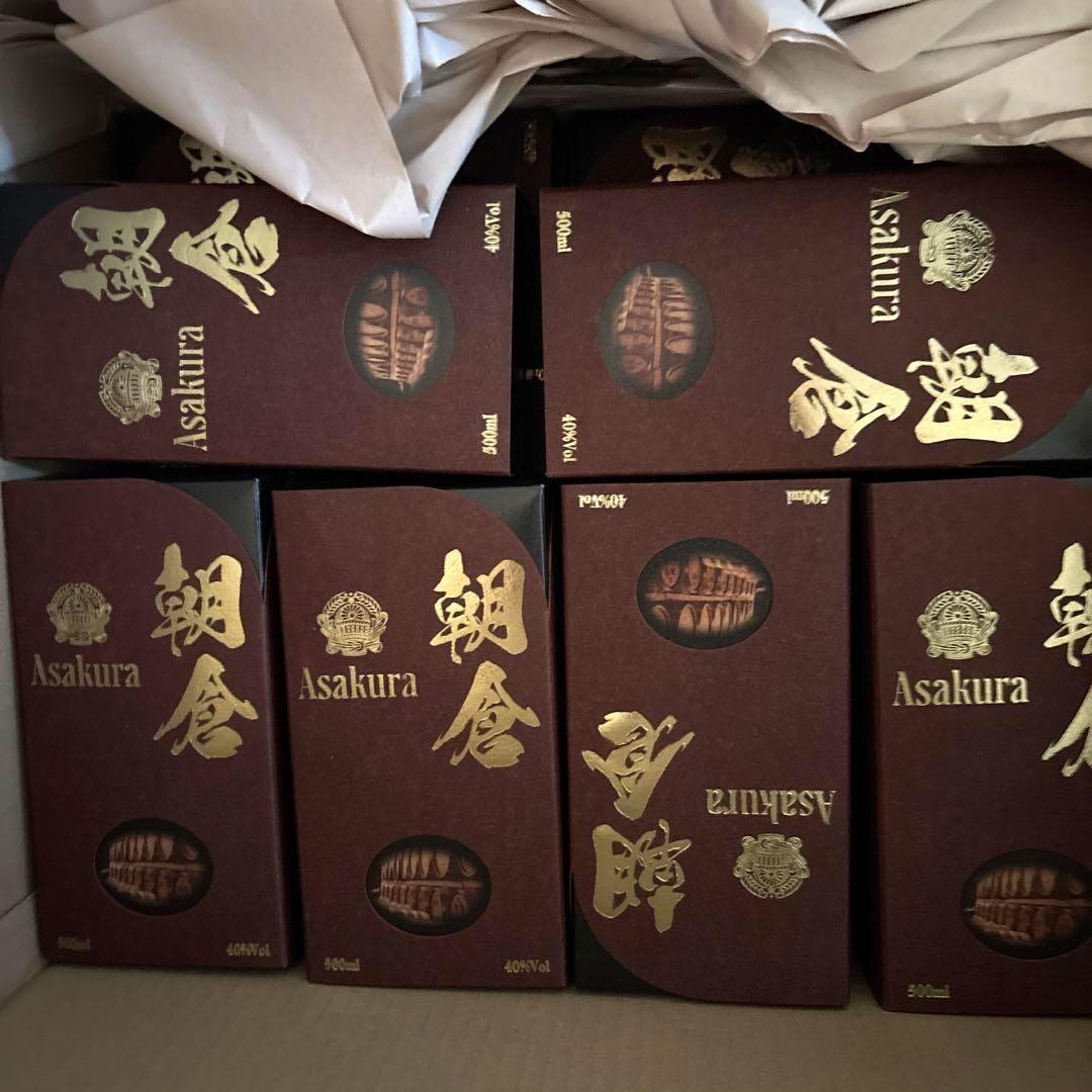 ミッキー　篠崎 朝倉 焼酎 福岡県 500ml 40% 麦焼酎 6本セット