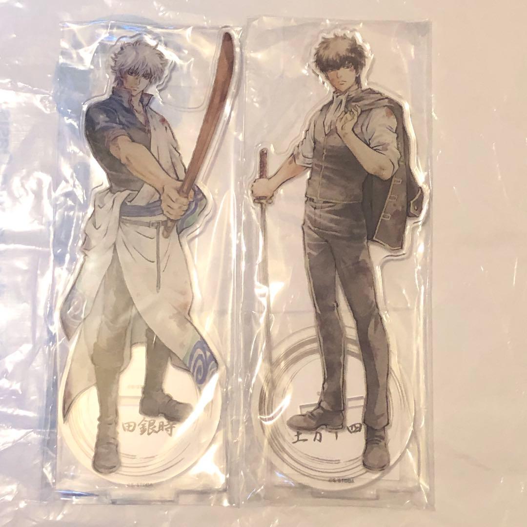 銀魂わーるど　復刻　BIG アクリルスタンド　坂田銀時　土方十四郎　2種セット