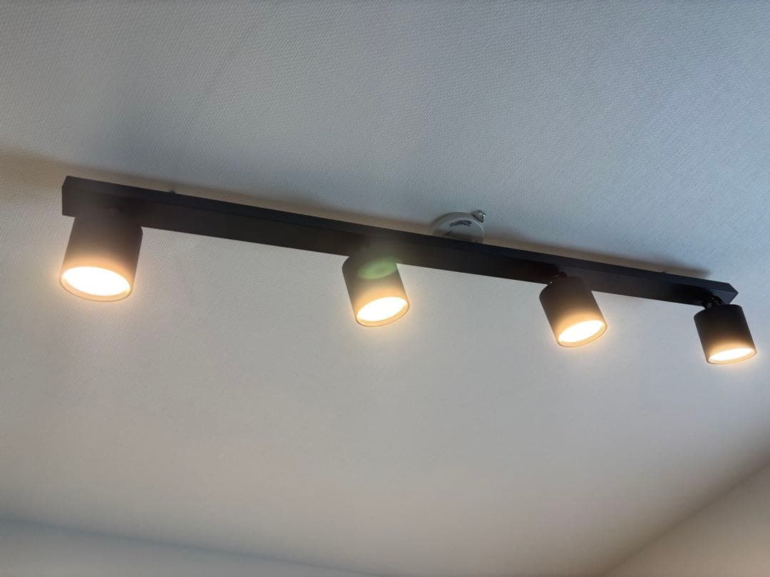 美品 アートワークスタジオ グリッド4 ダウンライト　ブラック