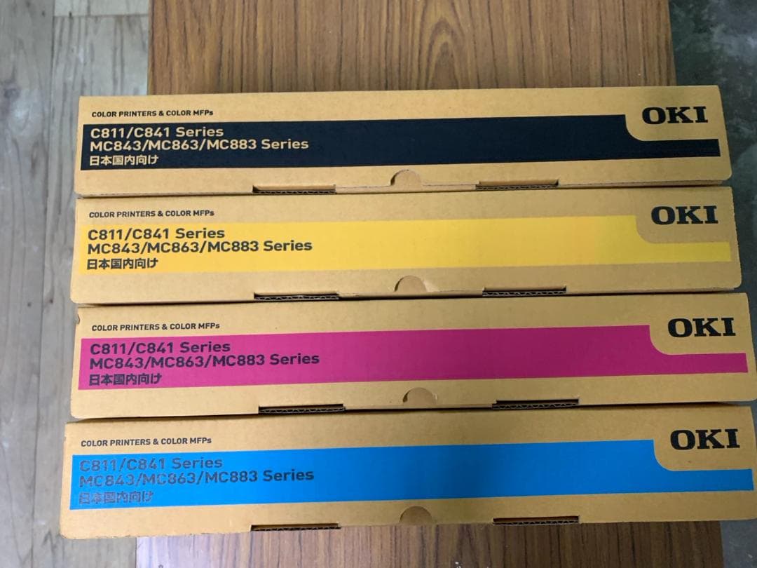 OKI カラートナーカートリッジ 4色セット