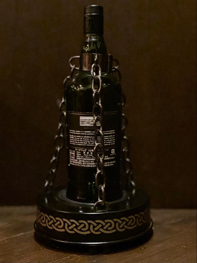 アードベッグ　チェーンボトル　ディスプレイ　ウイスキー　非売品