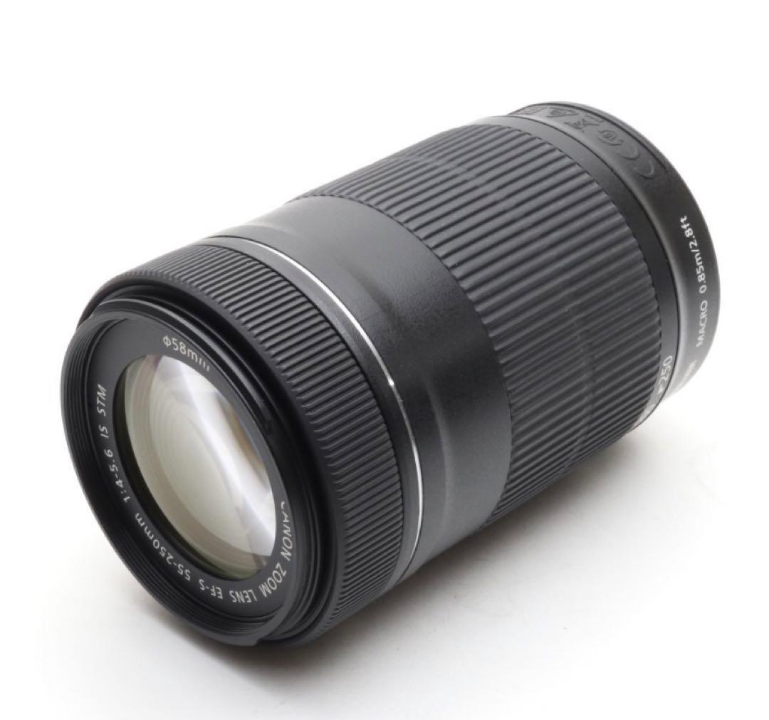 レンズ(ズーム) CANON EF-S 55-250mm 1:4-5.6 IS STM