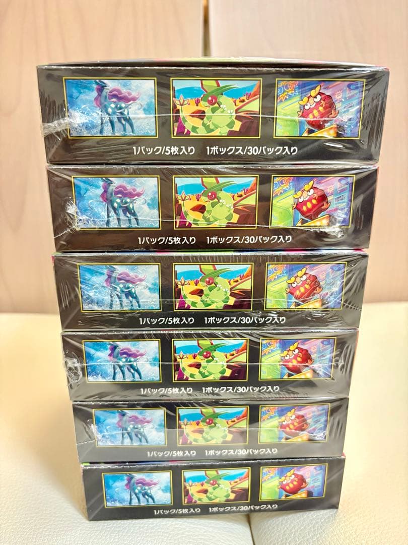 インフェルノX シュリンク付き未開封BOX 5箱　シュリンクなし　1箱　ポケカ