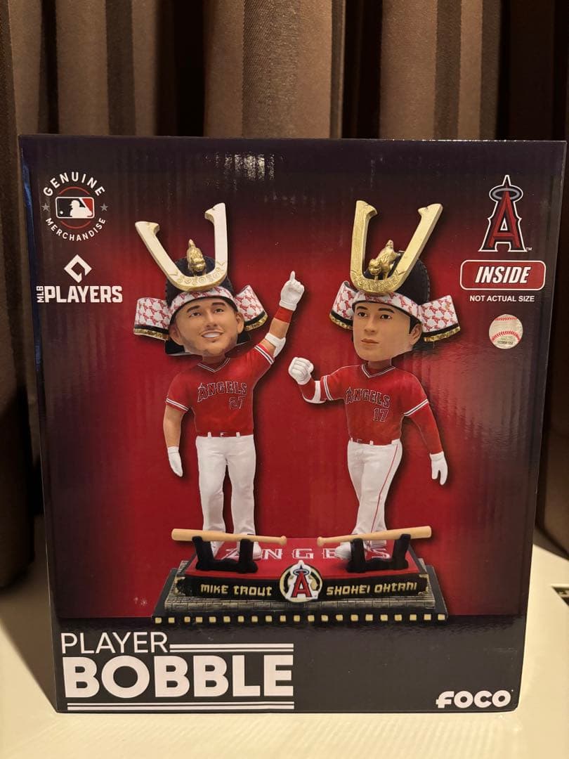 【正規品】大谷翔平　マイクトラウト　デュアルボブルヘッド