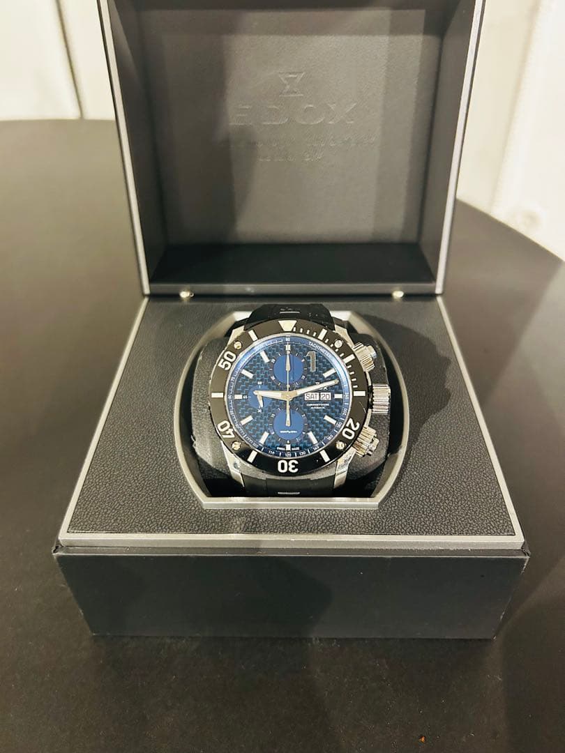 EDOX（エドックス）　クロノオフショア 1 CLASS-1 自動巻き　45mm