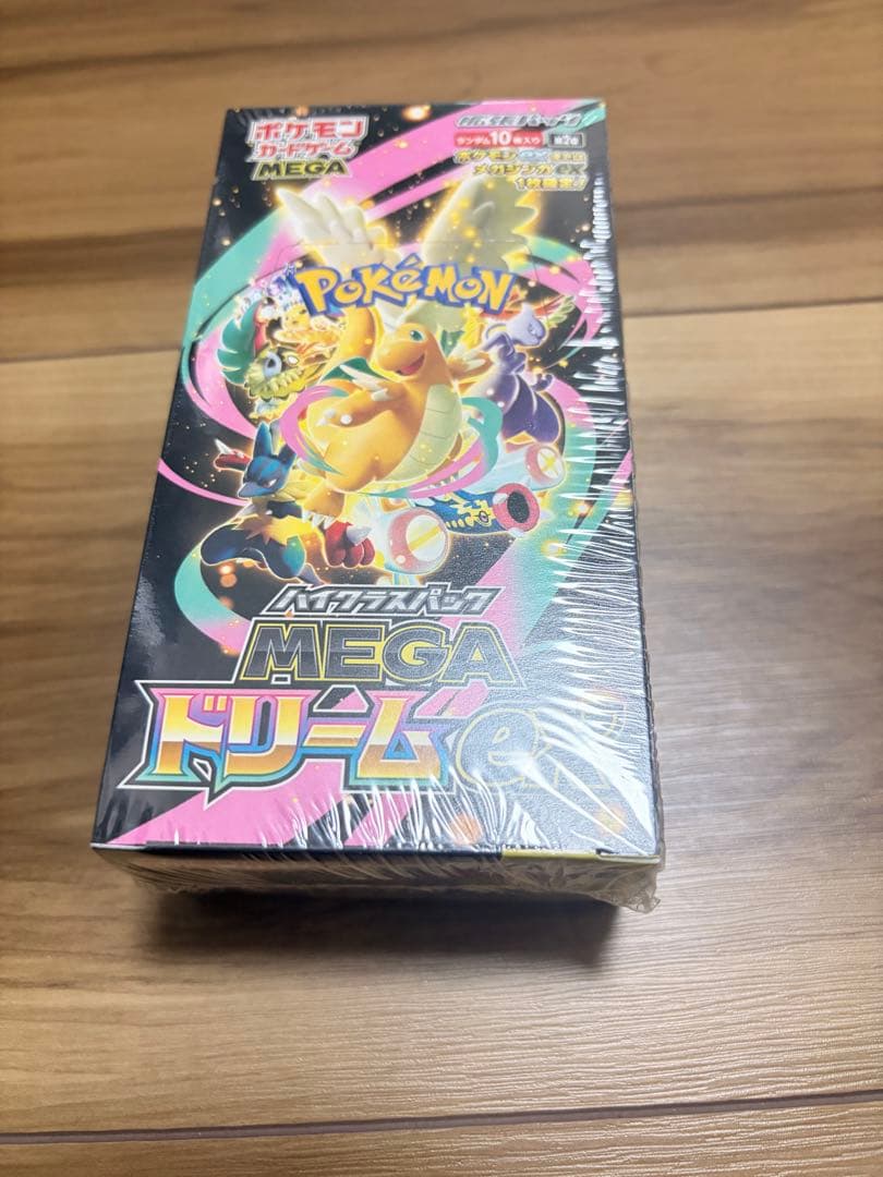 ポケモンカードゲーム MEGAドリーム　シュリンク付き、ポケカ