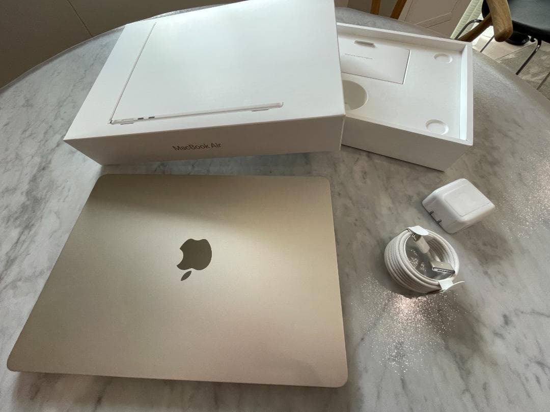 【ジャンク】MacBook Air 13インチ M4 16GB/512GB 水没