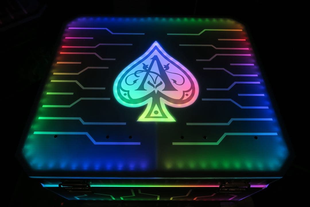 アルマンド ブリニャック LED アタッシュケース MHD シャンパン 信号機