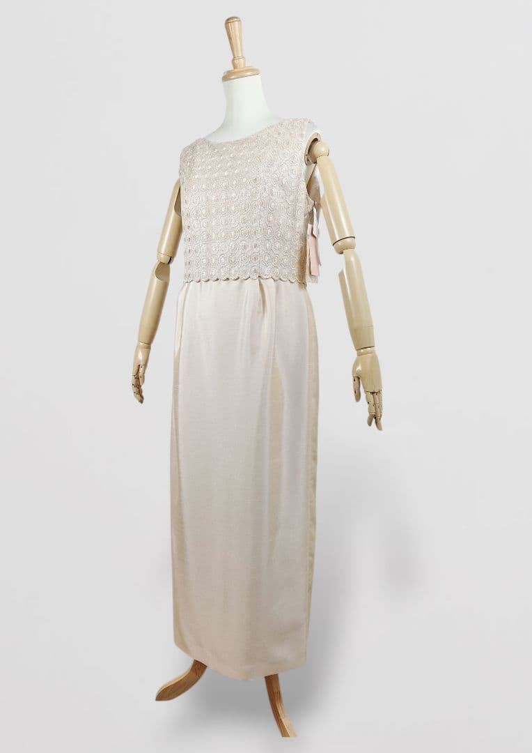 タグ付き(13) GENET VIVIEN レースカバーアップドレスワンピース