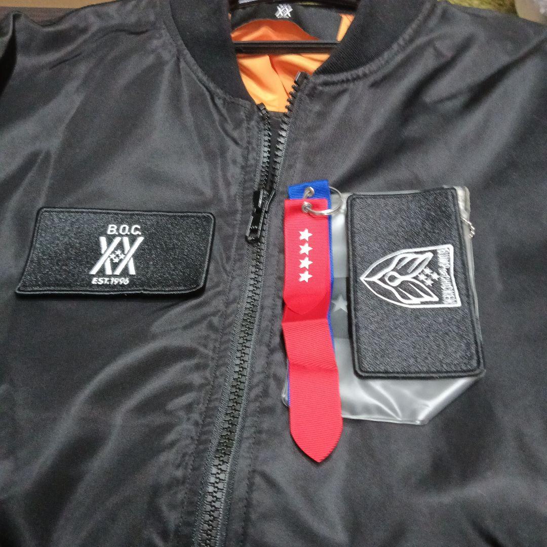 BUMP OF CHICKEN 20周年 ma-1ブラック Lサイズ