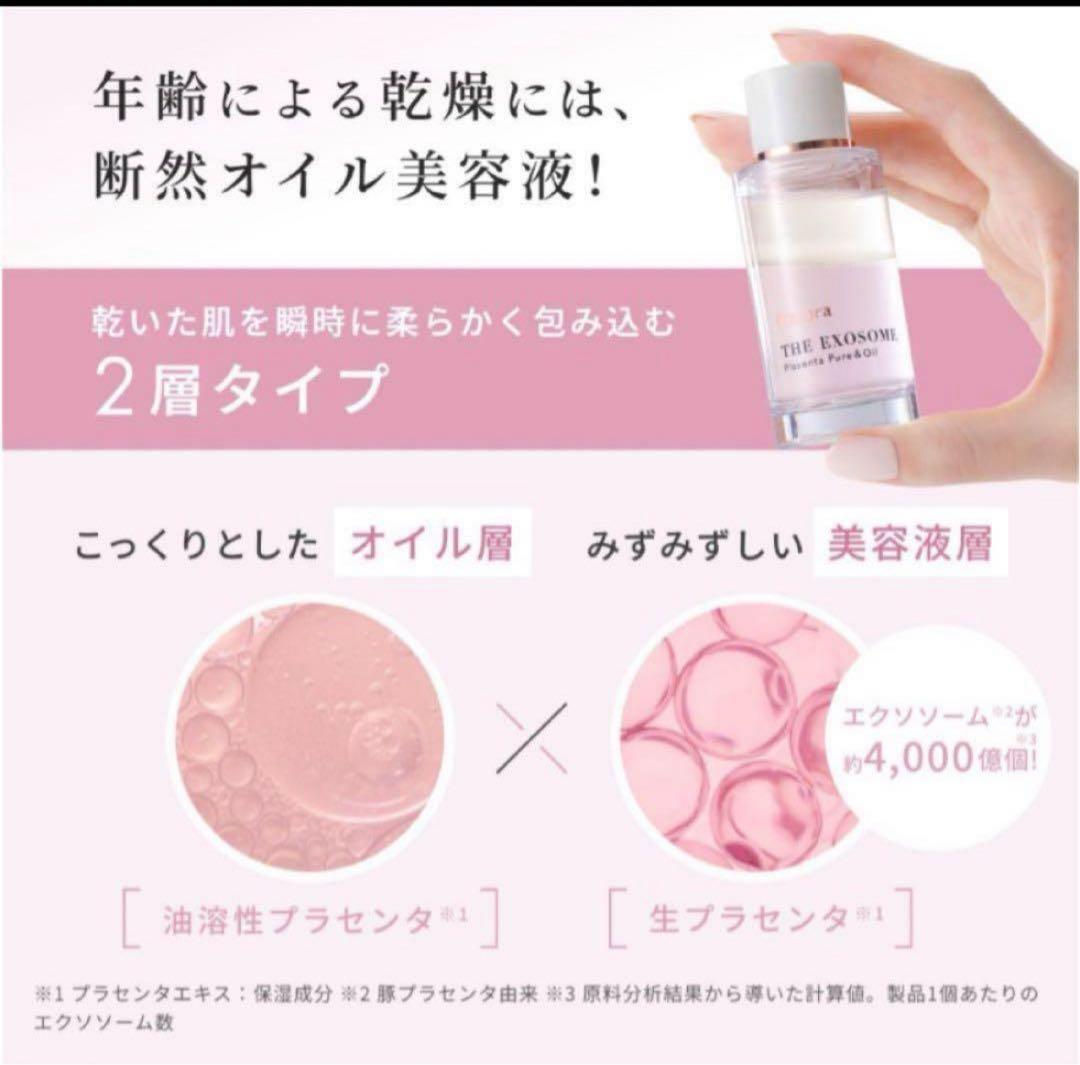 fracora フラコラ　THE EXOSOME プラセンタ美容液　ピュアオイル