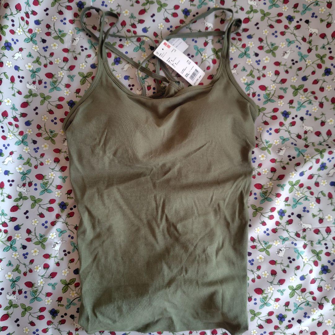 ユニクロ　GU　ブラトップ ブラフィール xxl