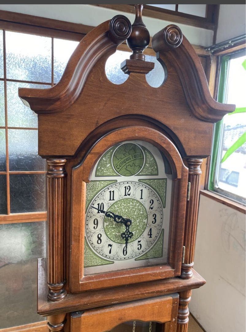 振り子時計 アンティーク 昭和レトロ ホールクロック