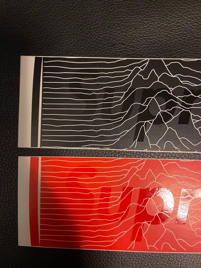 Supreme × Joy Division ステッカー2枚セット