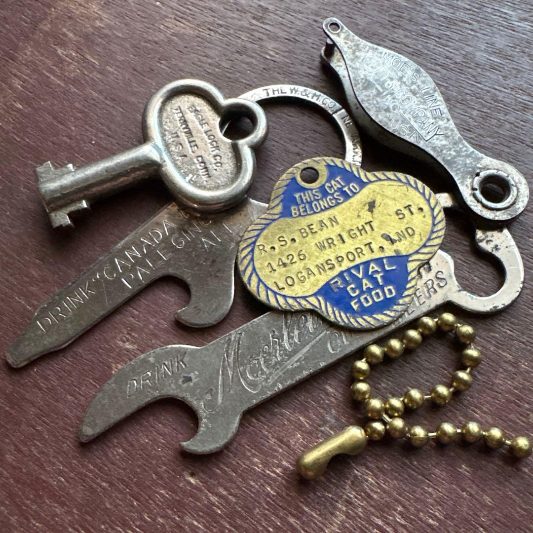 US ANTIQUE／JUNK KEY-CHAIN