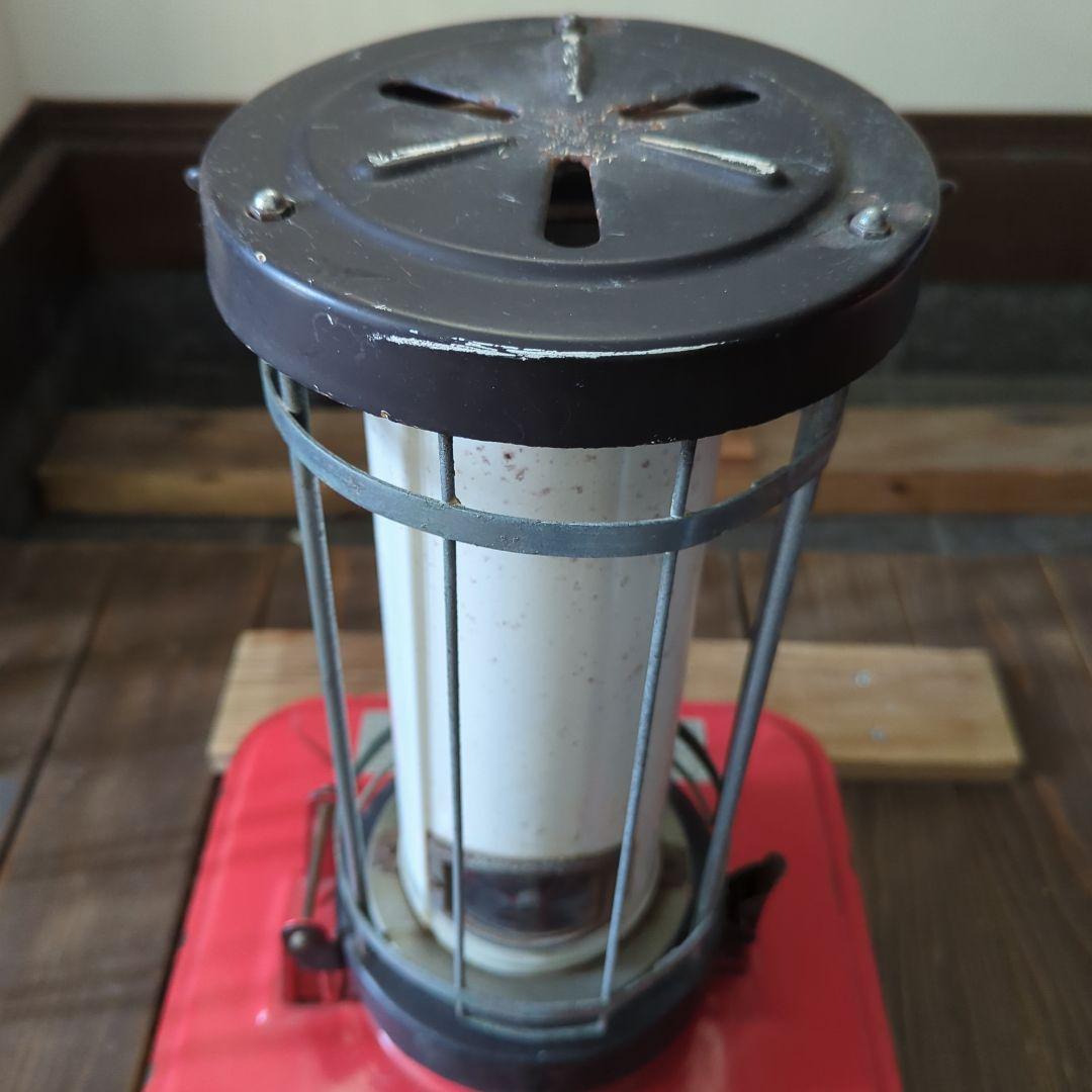 日立石油ストーブ 赤