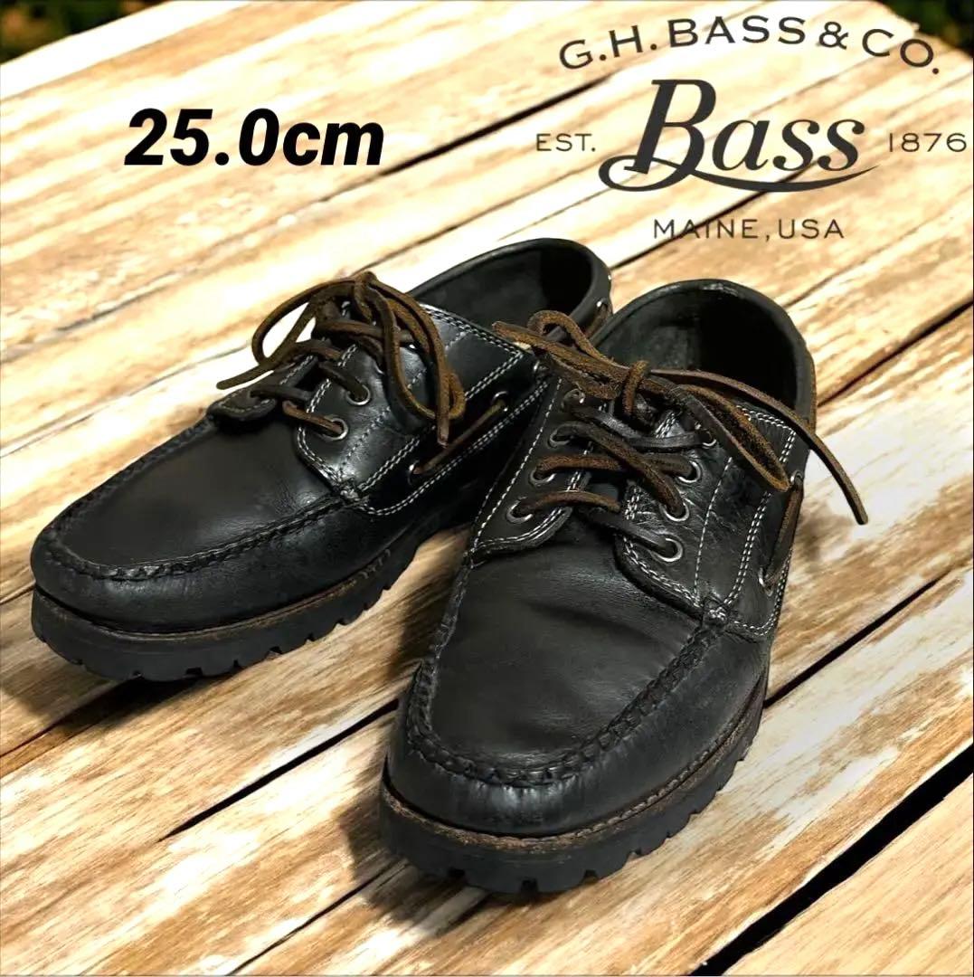 ヤ*ヤ様 G.H. Bass & Co. レンジャーモック　デッキシューズ　ブラ