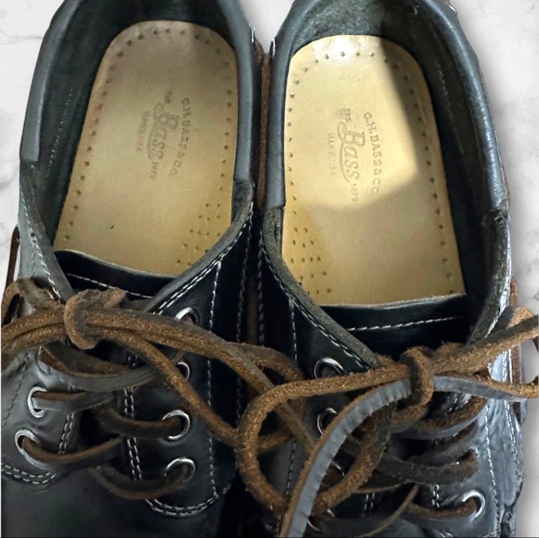 ヤ*ヤ様 G.H. Bass & Co. レンジャーモック　デッキシューズ　ブラ