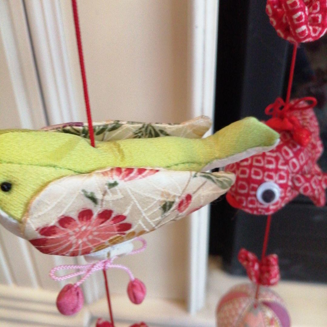 吊るし雛　吊るし飾り　ちりめん細工　　下げもん　ひな祭り