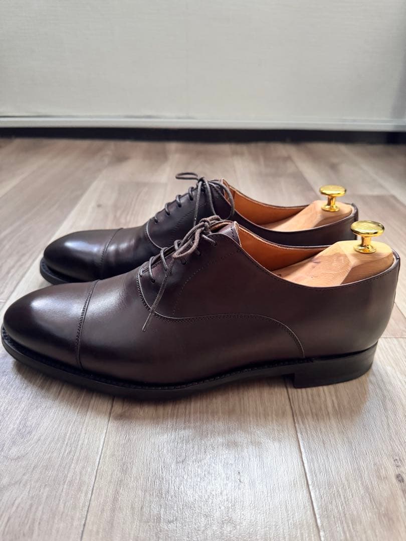 バーウィック Berwick ストレートチップ 4087 ダークブラウン