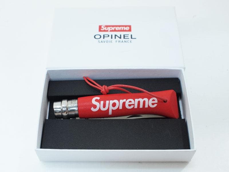 新品 Supreme Opinel No.08 Folding Knife