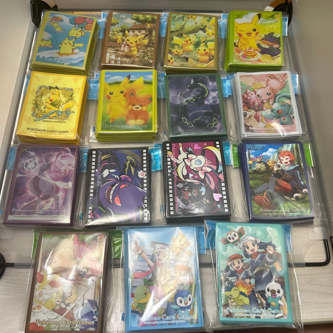 【新品未使用】ポケモンデッキシールド15点セット