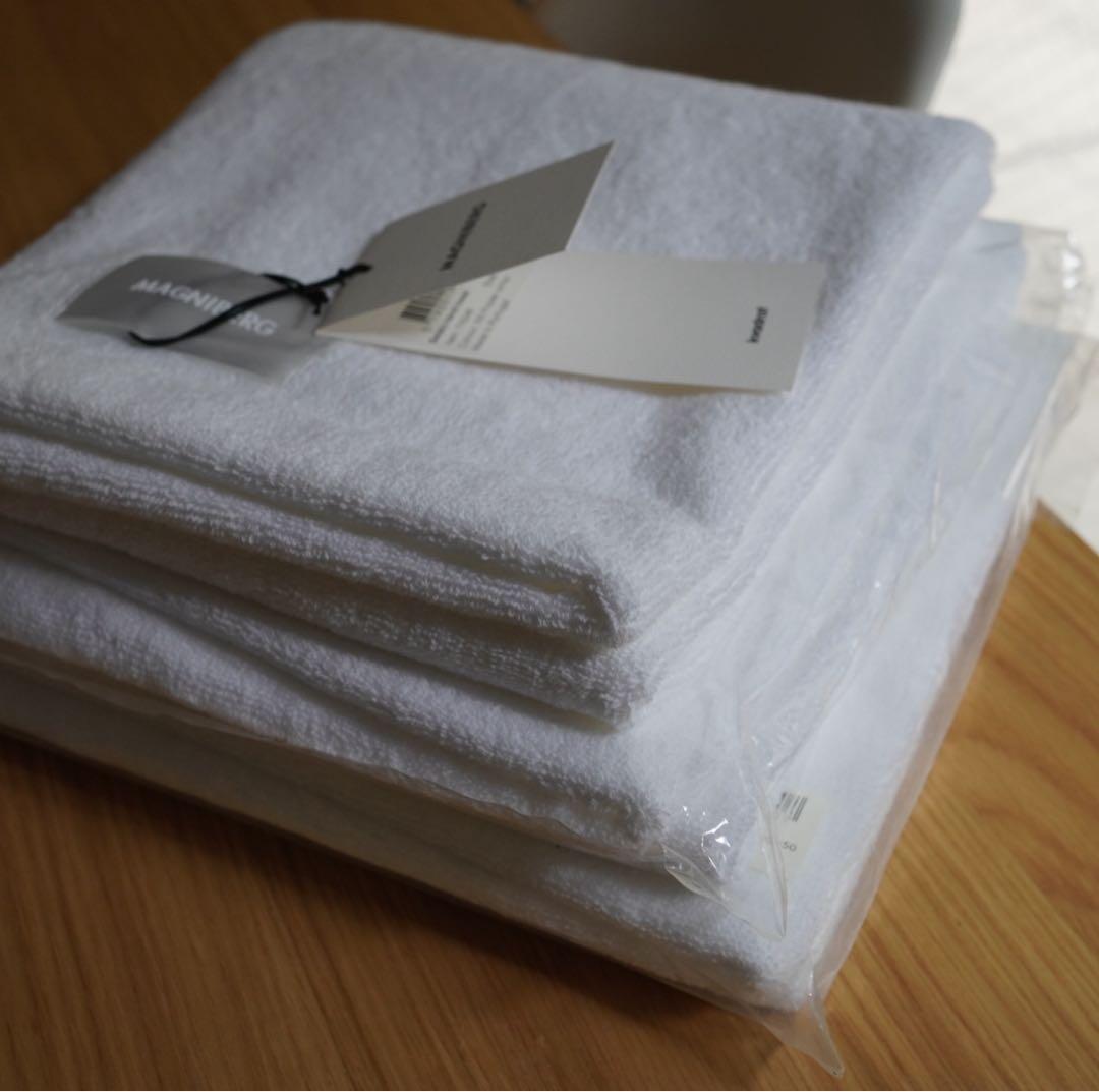 新品 3枚セット Magniberg マグニーバーグ フェイスタオル