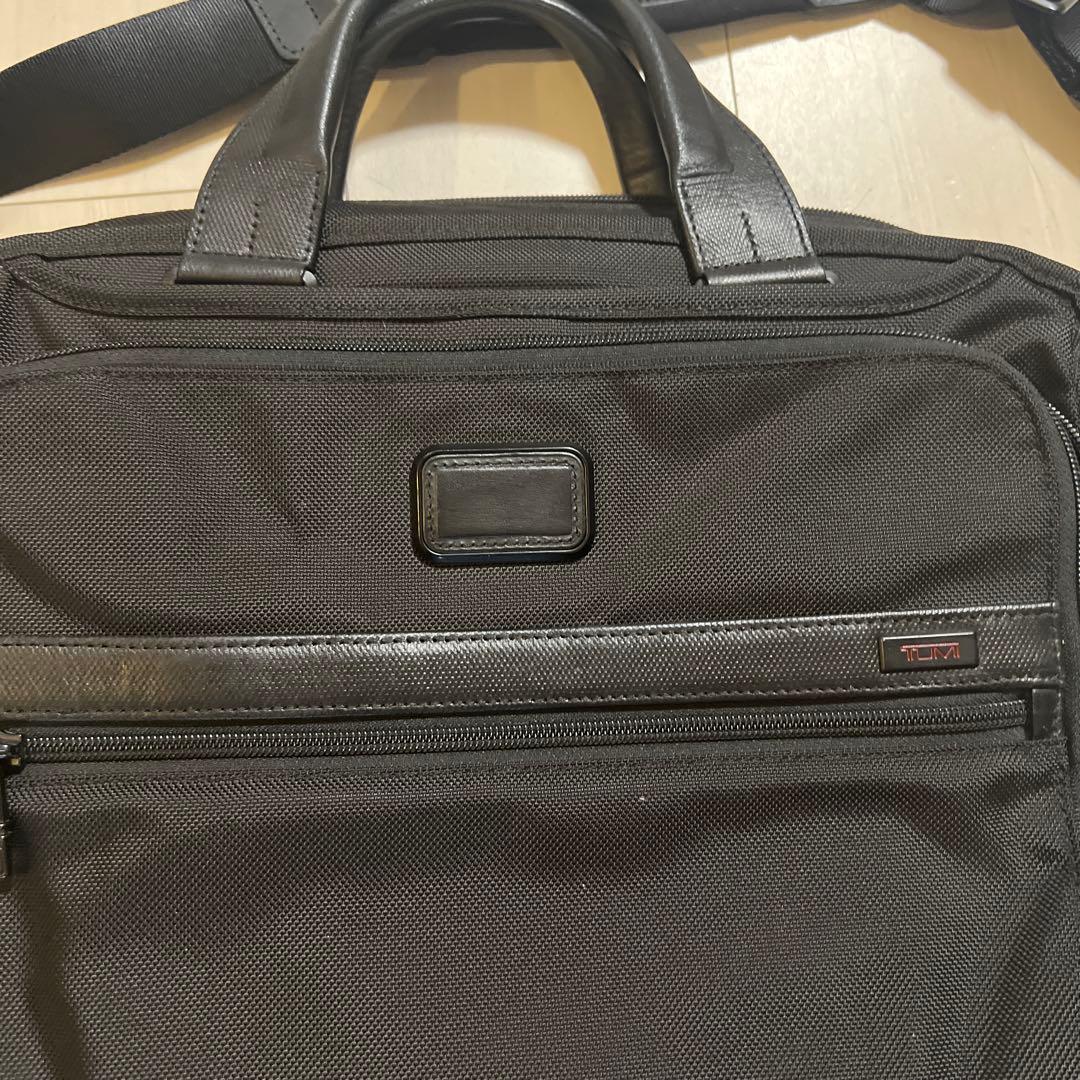 TUMI トゥミ ALPHA2 オーガナイザーブリーフケース ビジネスバッグ美品
