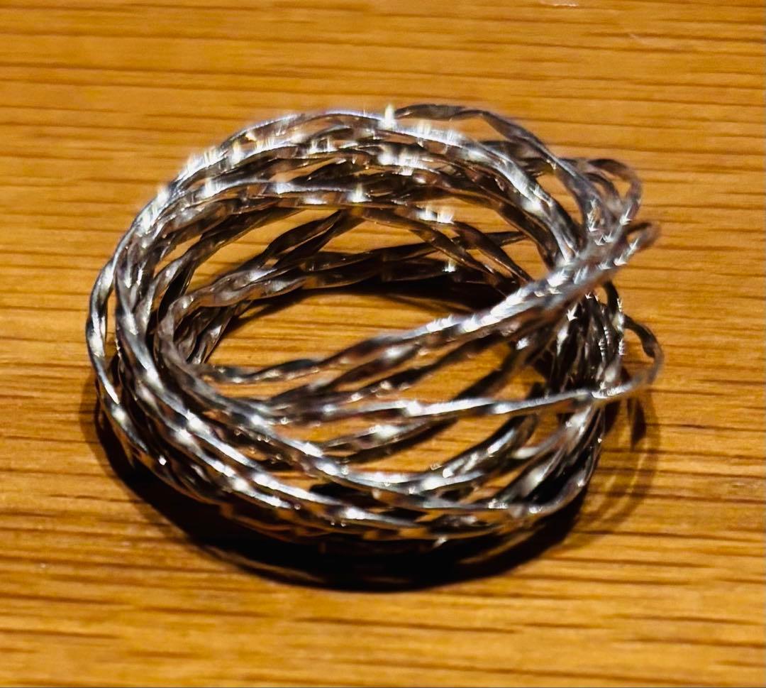 m*o様 平松保城　ケージリング　鳥の巣リング　指輪　シルバー925 20号