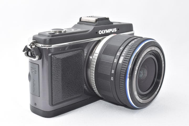 オリンパス OLYMPUS PEN E-P2 ブラック レンズキット