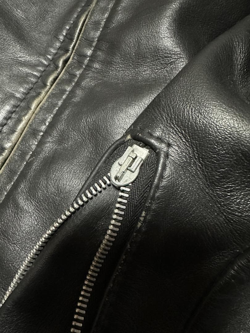 な*や様 Schott ショット 80s～ シングルライダースジャケット ■23