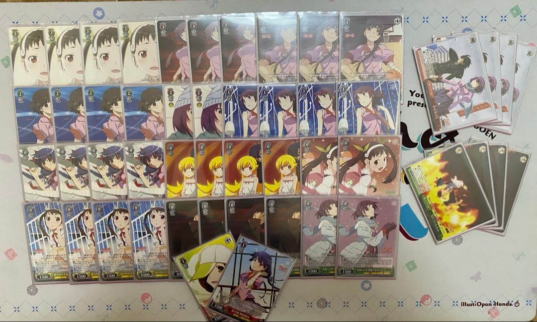 物語シリーズ 化物語　ヴァイス　WS デッキ スリーブ付き